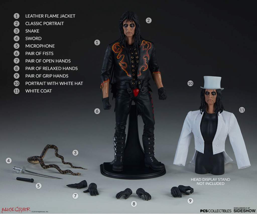 rock - NEW PRODUCT: Alice Cooper Sixth Scale Figure by Pop Culture Shock 1836