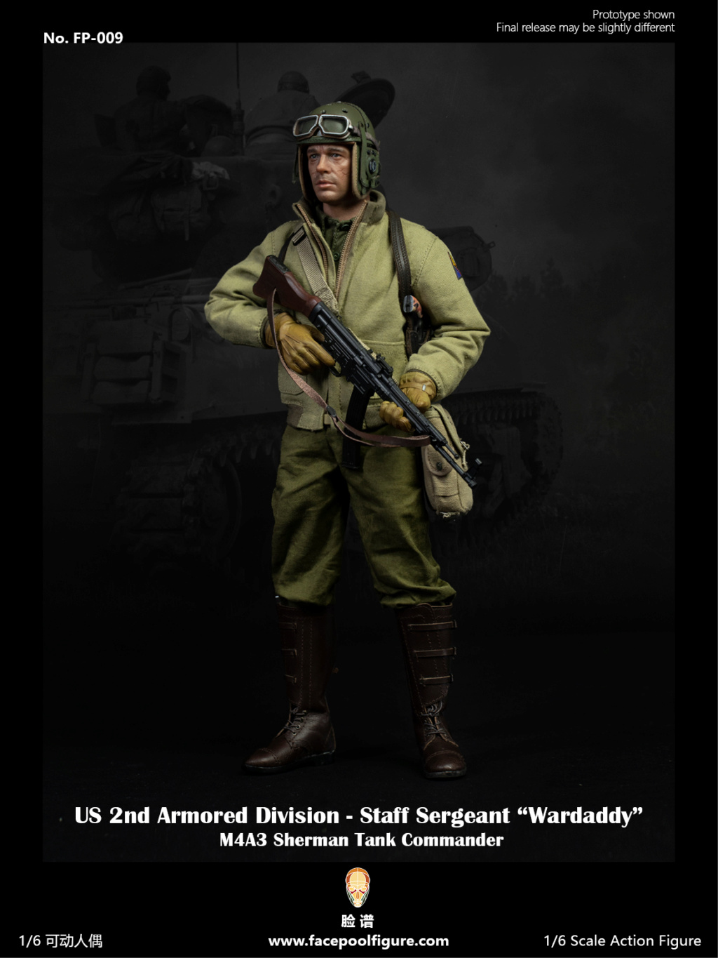 FacepoolFigure - NEW PRODUCT: Facepool Figure: 1/6 2nd Armored Division Staff Sergeant 2nd Panzer Division #Wardaddy) 18385410