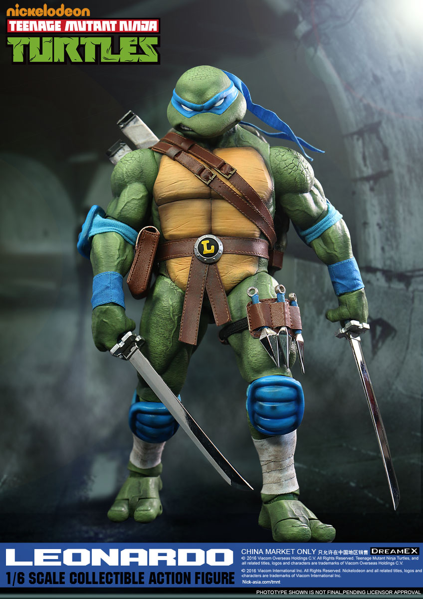 reprint - NEW PRODUCT: DreamEX [reprint]: 1/6 Ninja Turtle Series - Leonardo & Raphael Motif 18415111