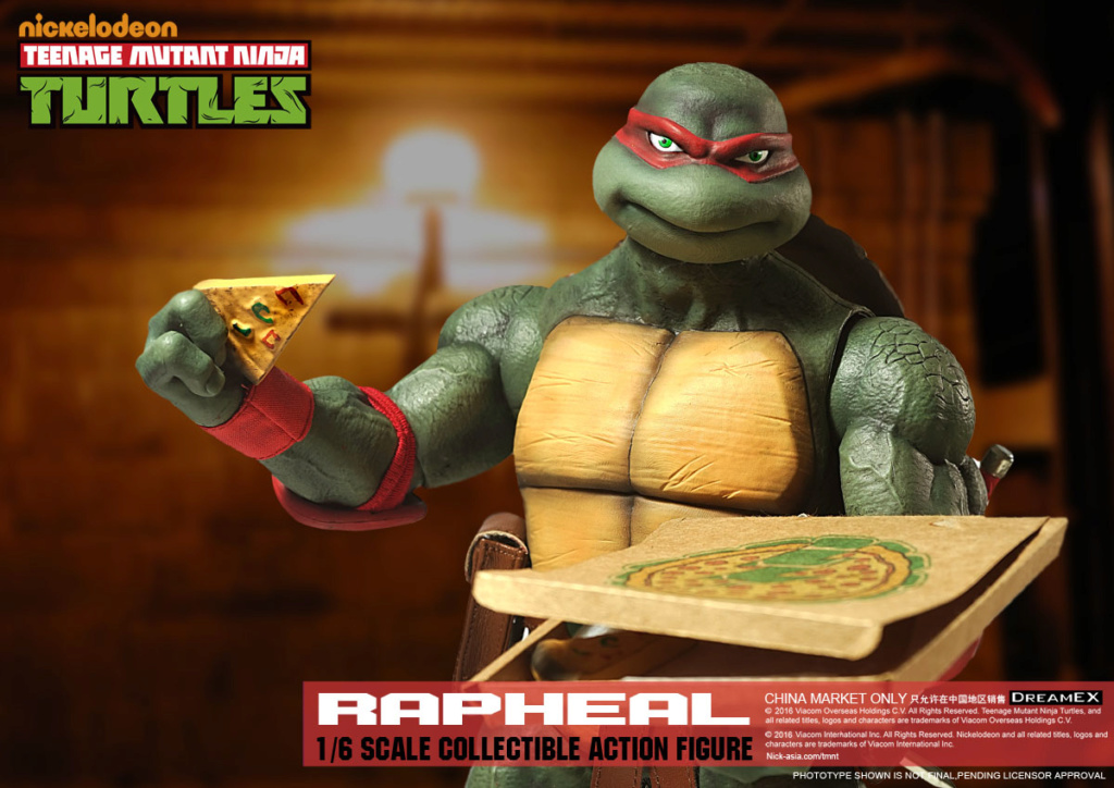 reprint - NEW PRODUCT: DreamEX [reprint]: 1/6 Ninja Turtle Series - Leonardo & Raphael Motif 18443010