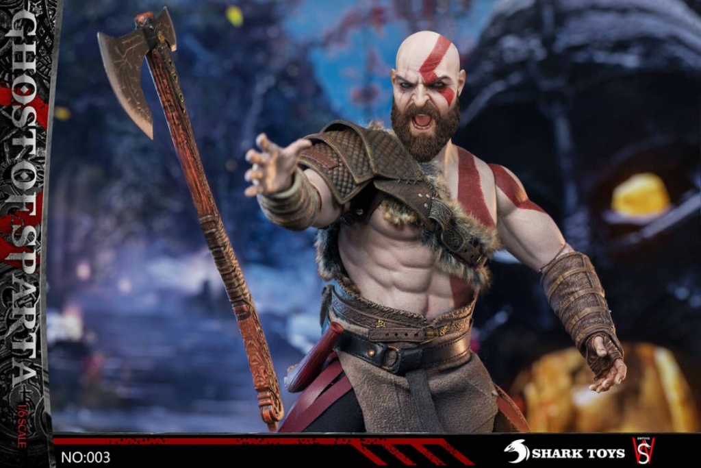 Videogame-based - NEW PRODUCT: SHARKTOYS & SWTOYS: 1/6 Scale Ghost of Spartan action figure 18451511