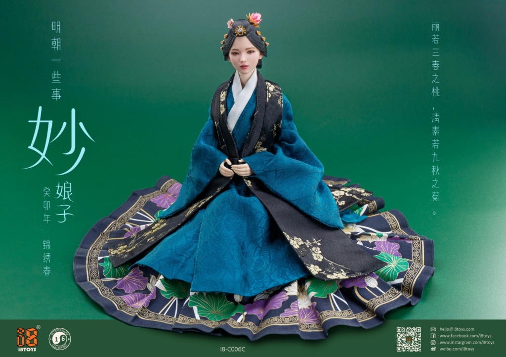 MiaoNiangzi - NEW PRODUCT: I8Toys: 1/6 Ming Dynasty "Miao Niangzi" (three types in total) I8-C006ABC 18461310