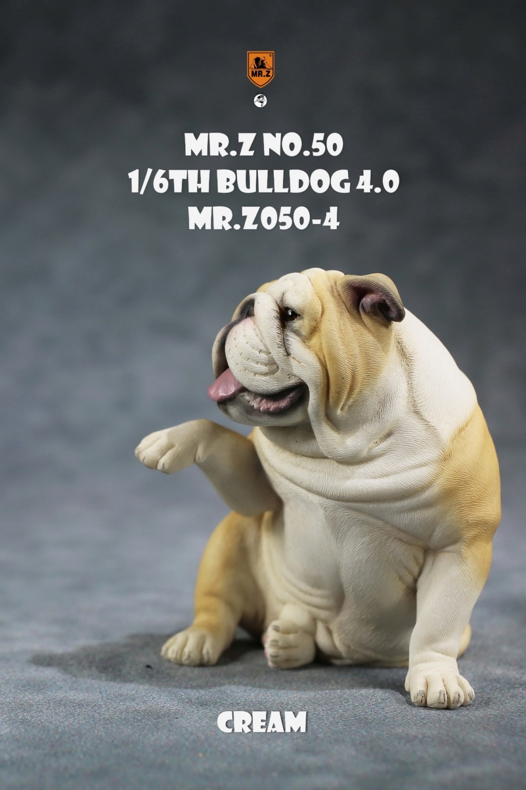 Bulldog4 - NEW PRODUCT: MR. Z: 1/6 50th Simulation Animal-British Bulldog Bulldog 4.0 (All 5 colors) 18463310