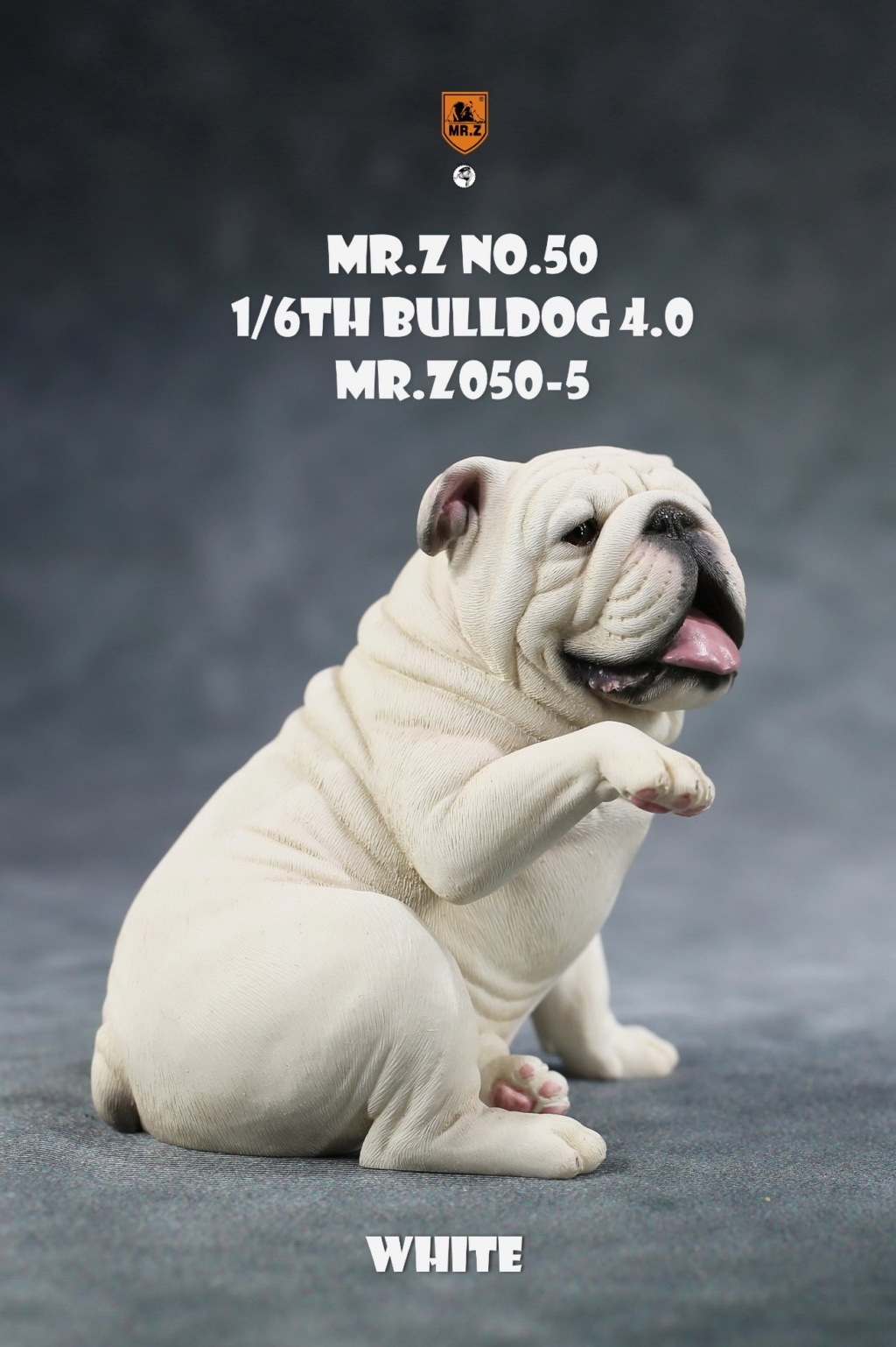Dog - NEW PRODUCT: MR. Z: 1/6 50th Simulation Animal-British Bulldog Bulldog 4.0 (All 5 colors) 18470610