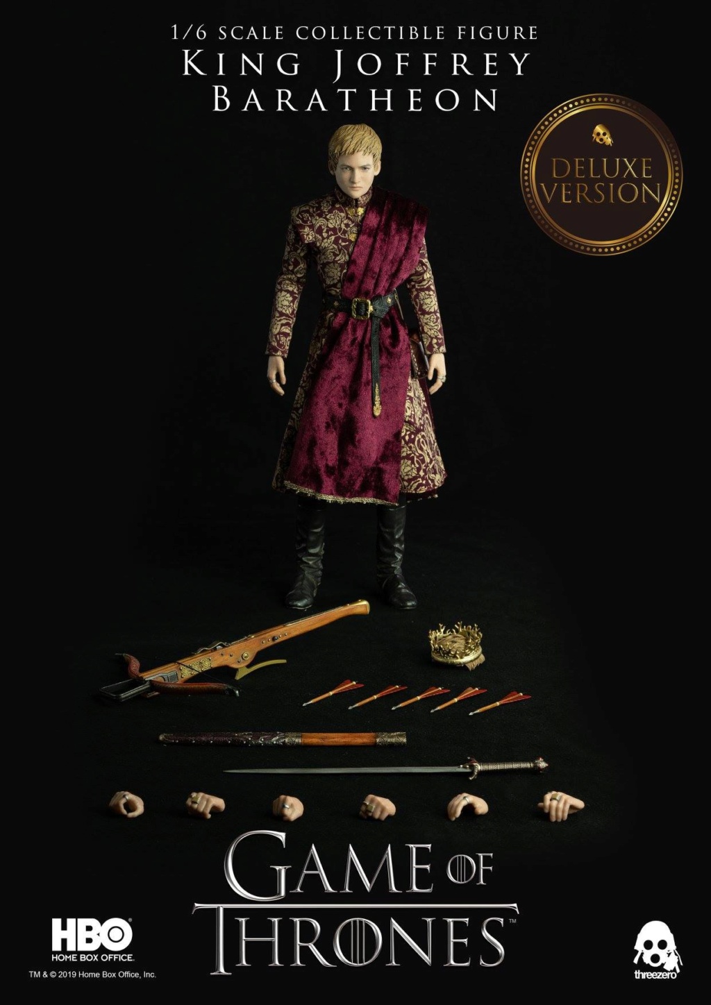 King - NEW PRODUCT: ThreeZero: 1/6 scale Game of Thrones – King Joffrey Baratheon (Standard edition) & (Deluxe Edition) (UPDATED) 18484110