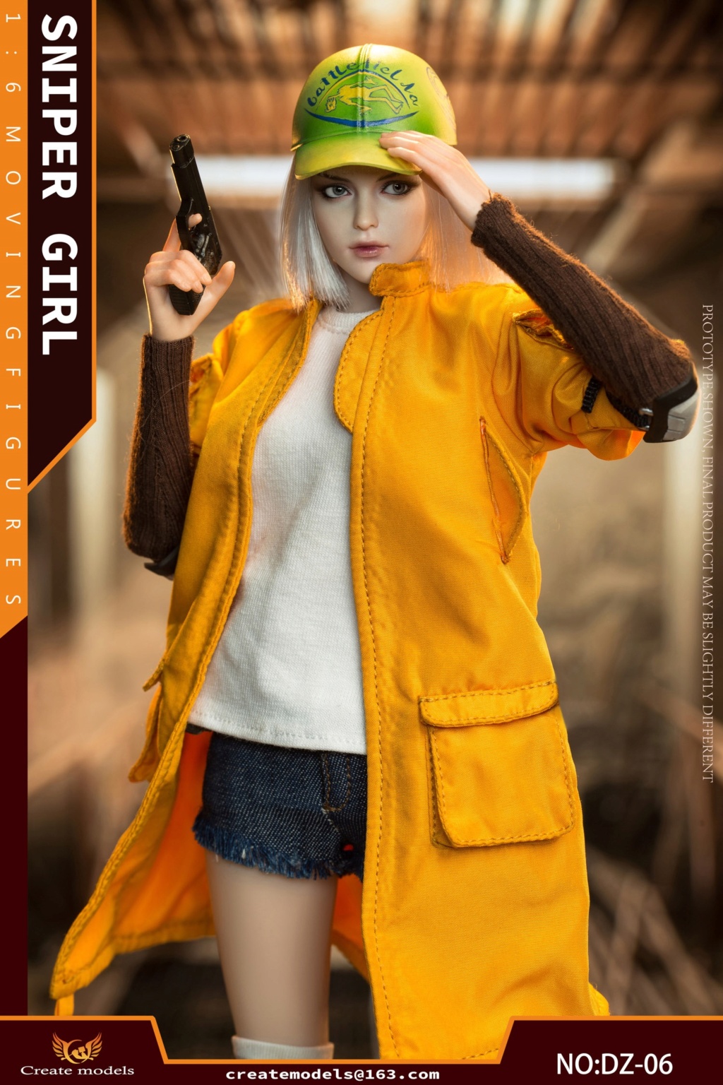 NEW PRODUCT: Createmodels: 1/6 Sniper Girl-Songbird/Lan Action Figures #DZ-05/DZ-06 18534611