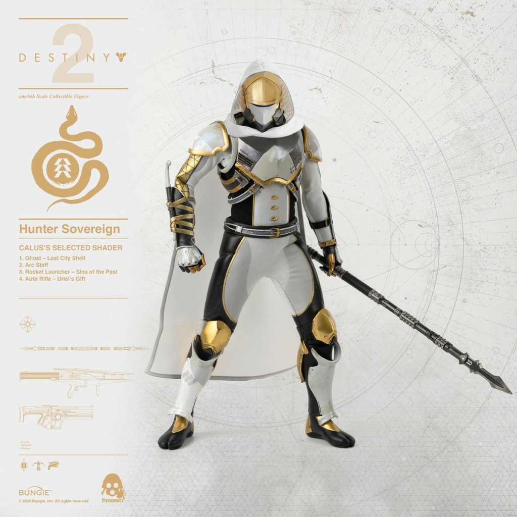 Calus - NEW PRODUCT: Threezero: 1/6 "Destiny 2"-Hunter action figure CALUS'S SELECTED / GOLDEN TRACE color matching 18582910