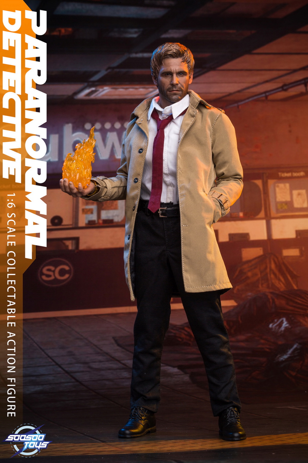 male - NEW PRODUCT: Soosootoys New: 1/6 Paranormal Detective/Ghost Detective Movable (#SST-007) 18594910