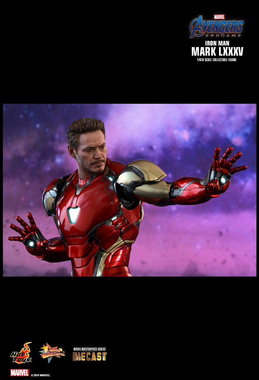 ironman - NEW PRODUCT: HOT TOYS: AVENGERS: ENDGAME IRON MAN MARK LXXXV 1/6TH SCALE COLLECTIBLE FIGURE 1872