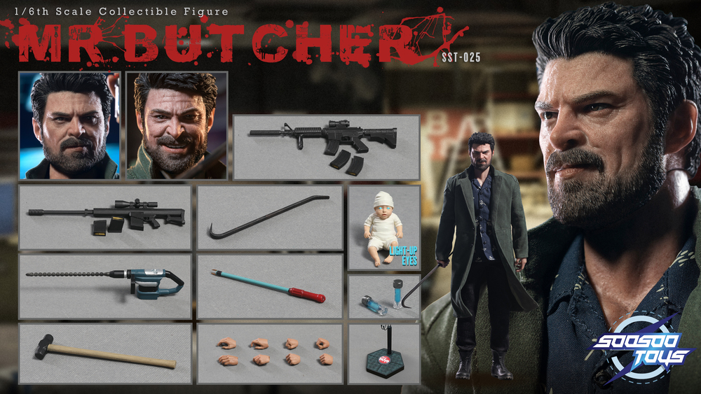 NEW PRODUCT: Soosootoys SST025 Mr Butcher 1/6 scale figure 18_99210