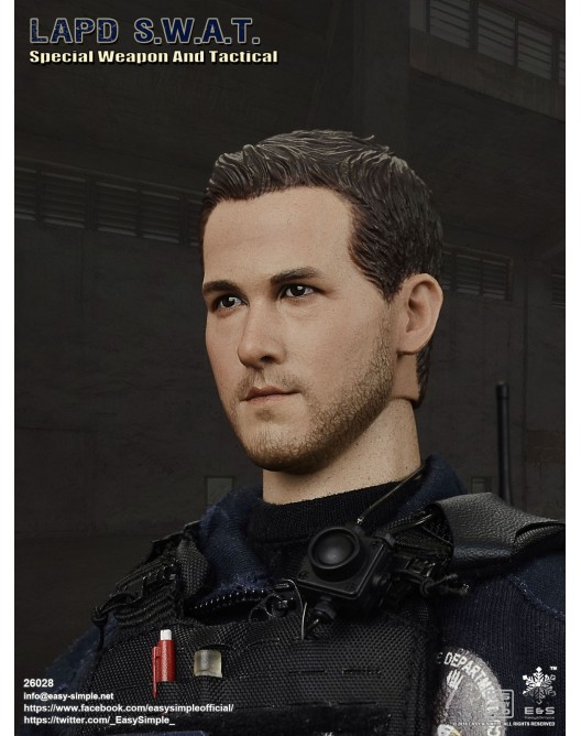 LAPD - NEW PRODUCT: Easy & Simple 26028 1/6 Scale LAPD S.W.A.T. action figure 19-52811