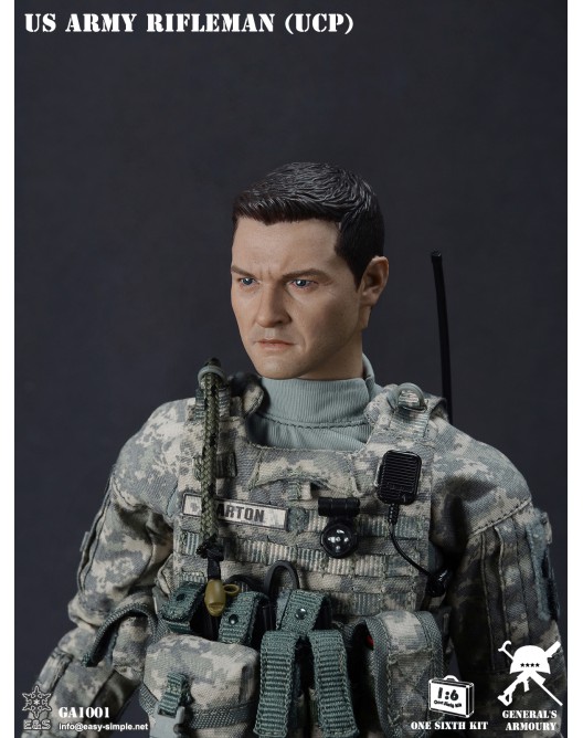 ModernMilitary - NEW PRODUCT: General's Armoury: GA1001 1/6 Scale US ARMY Rifleman (UCP) 19-52815