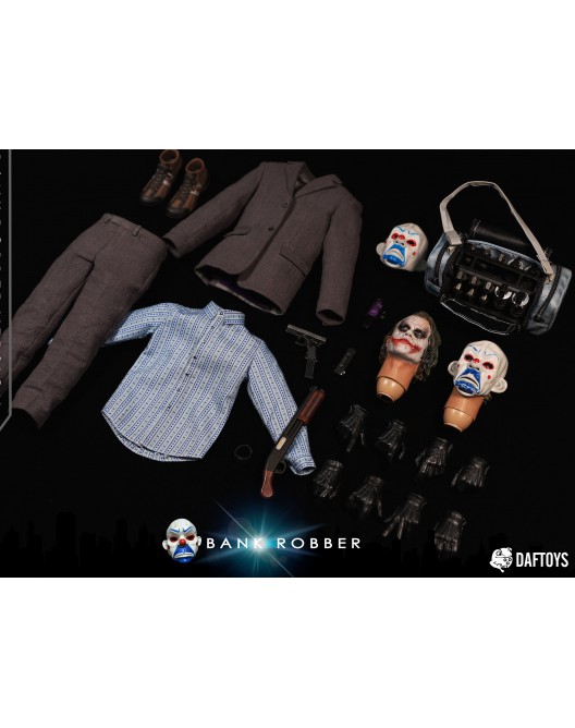 clothes - NEW PRODUCT: Daftoys F02 1/6 Scale A bank robber costume set 19-52820