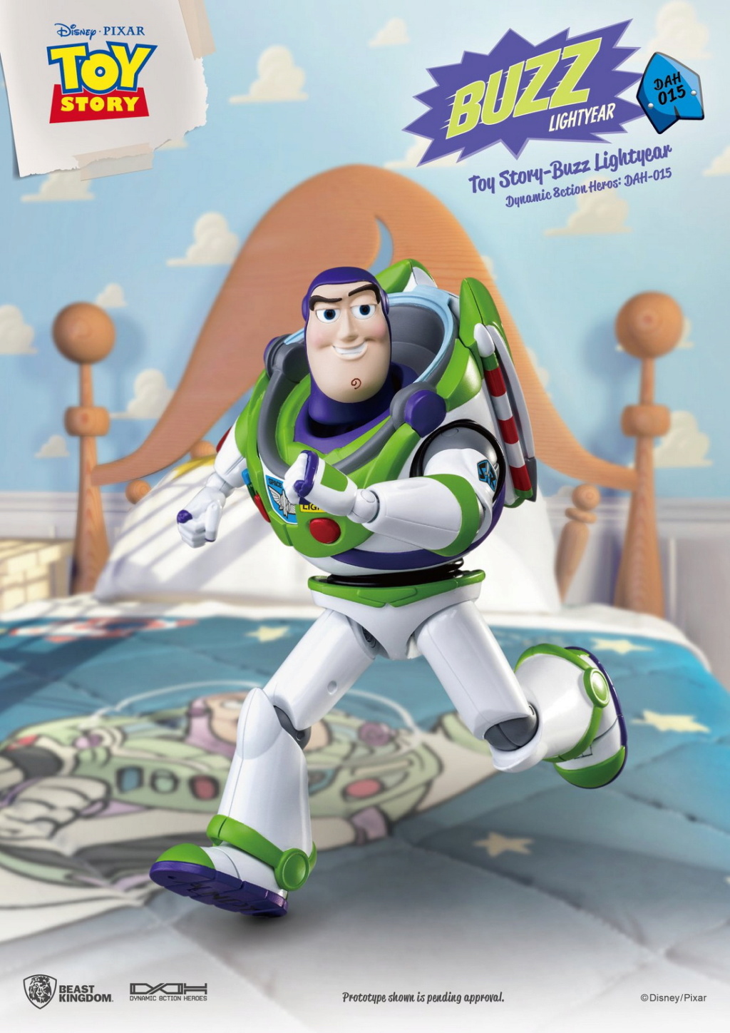 male - NEW PRODUCT: Beast Kingdom: Toy Story - Buzz Lightyear & Woody (DAH015/6) 19035510