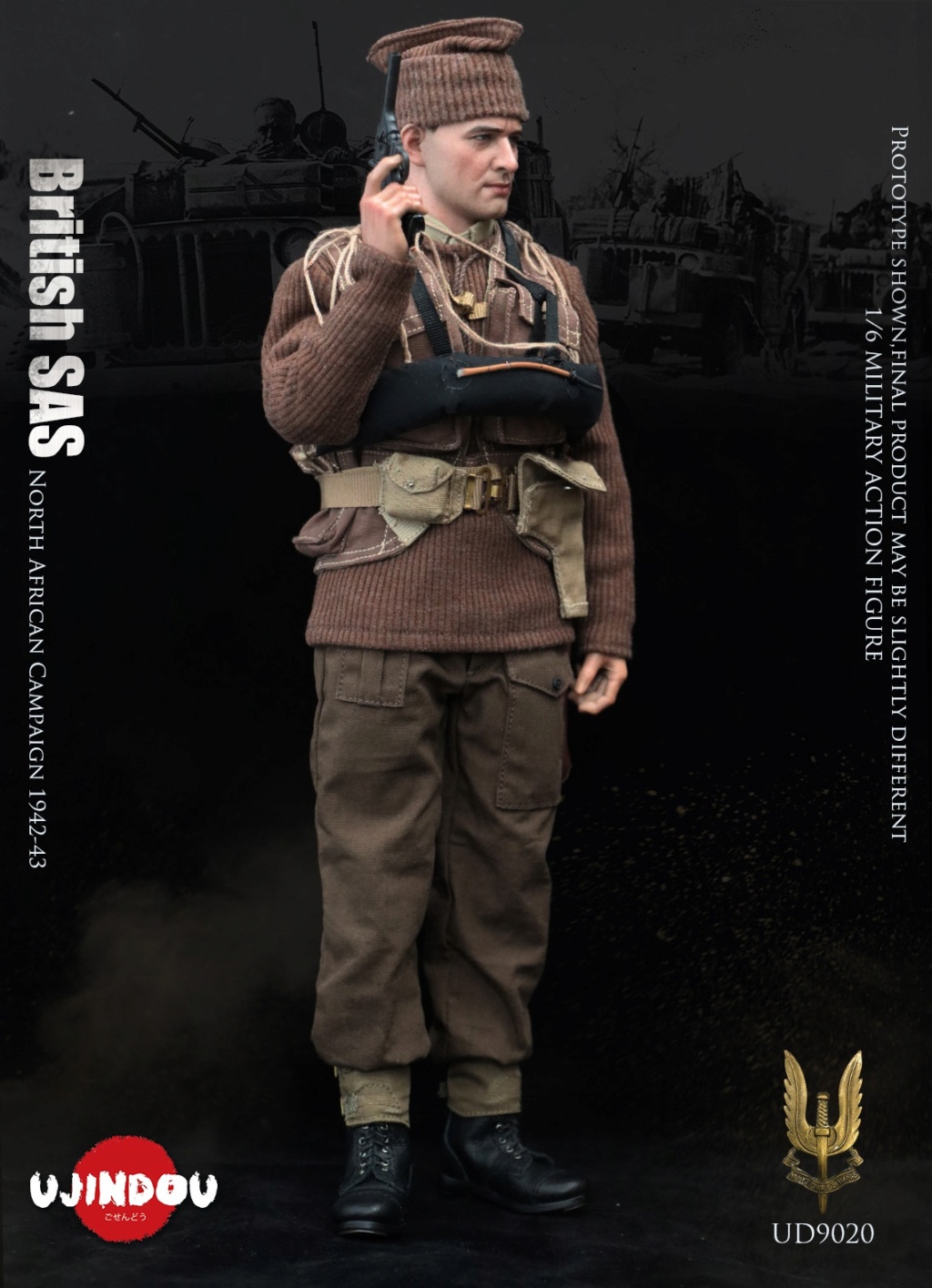 Historical - NEW PRODUCT: UJINDOU: 1/6 World War II British SAS Royal Special Air Service Regiment North Africa Campaign 1942~1943 #UD9020 19062510