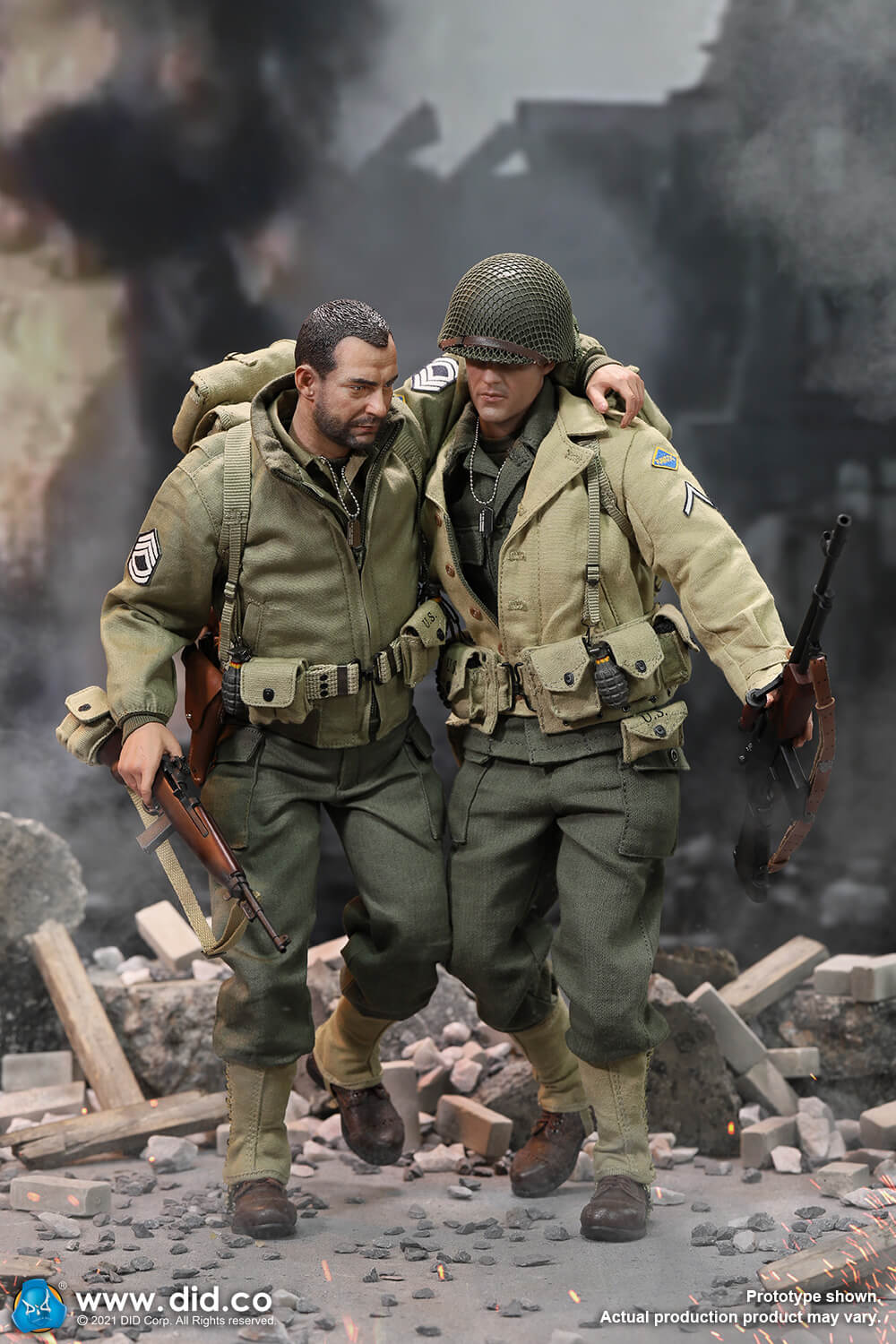 NEW PRODUCT: DiD: 1/6 scale A80150  WWII US 2nd Ranger Battalion Series 5 – Sergeant Horvath 19185