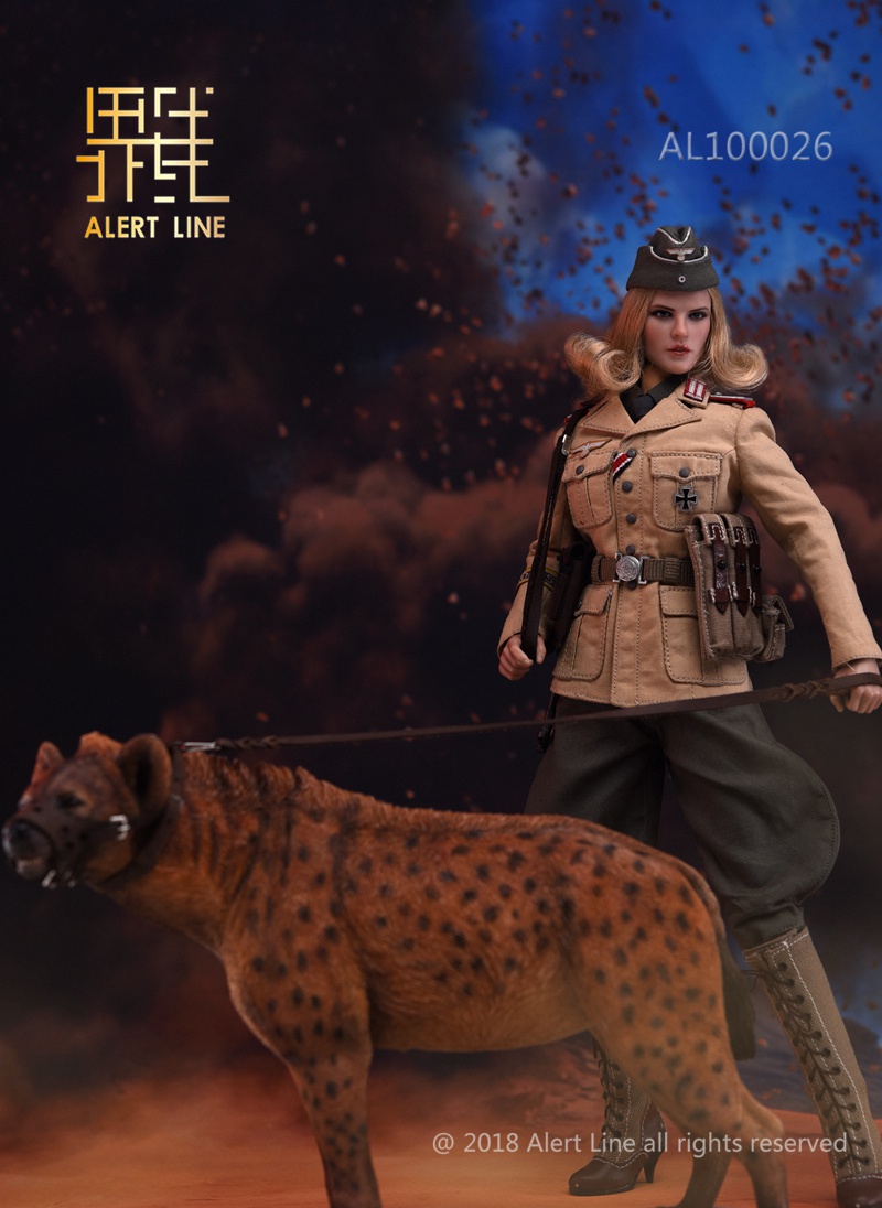 Clothes - NEW PRODUCT: Alert Line boundary play mode: 1/6 North African female officer / Afrika Female Officer (AL100026) 19273210