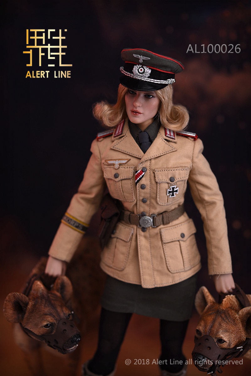 FemaleOfficer - NEW PRODUCT: Alert Line boundary play mode: 1/6 North African female officer / Afrika Female Officer (AL100026) 19273511