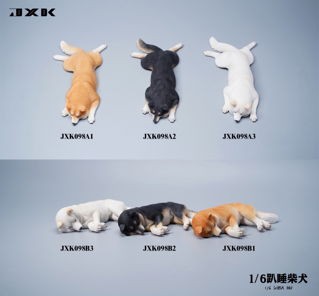 ShibaInu - NEW PRODUCT: JXK Studio: 1/6 Sleeping Shiba Inu JXK098 19280010