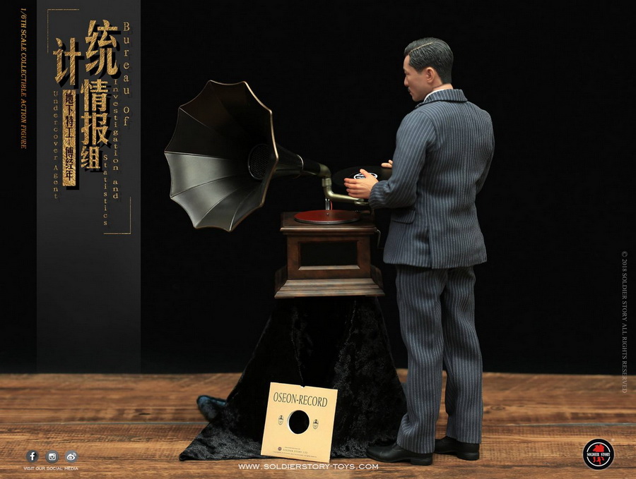 NEW PRODUCT: SoldierStory new product: 1/6 World War II statistical intelligence group underground agent Fu Jingian - Shanghai 1942 (SS113#) 1935