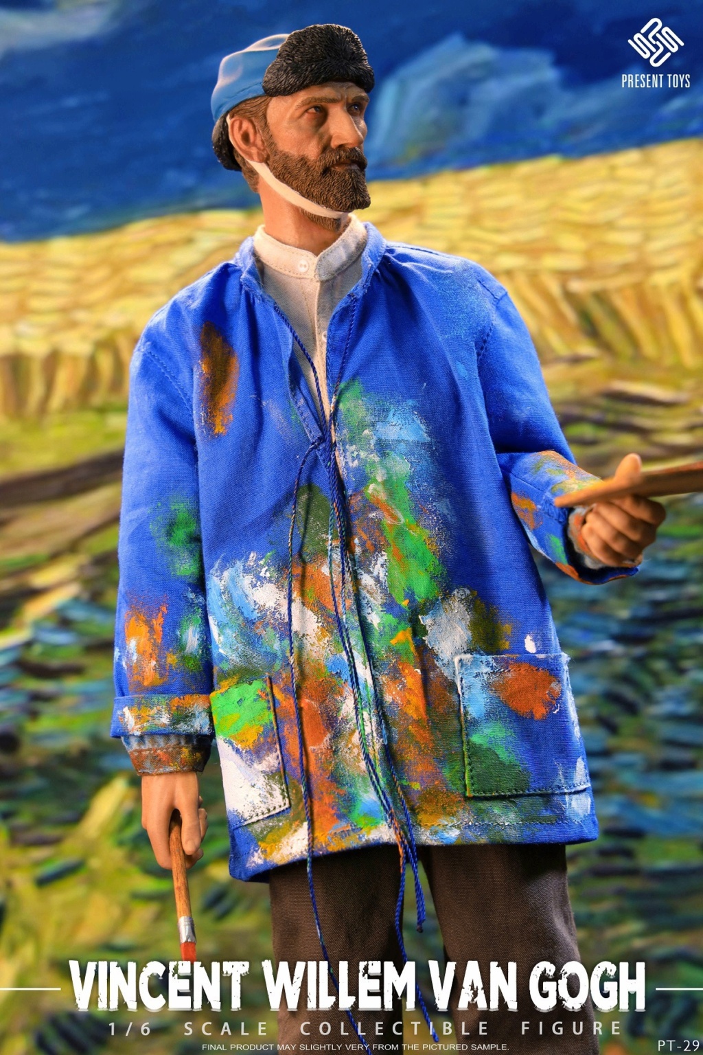 Historical - NEW PRODUCT: Present Toys: 1/6 "Van Gogh" Action Figure #PT-sp29 19542410