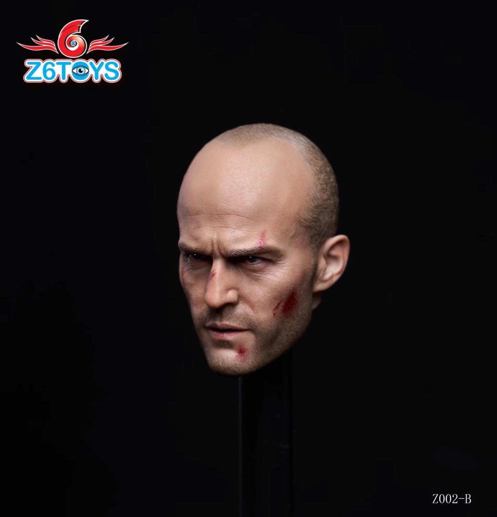 NEW PRODUCT: Z6TOYS: 1/6 European and American super tough guy head sculpture （A/B）2 models#Z-002  19550210