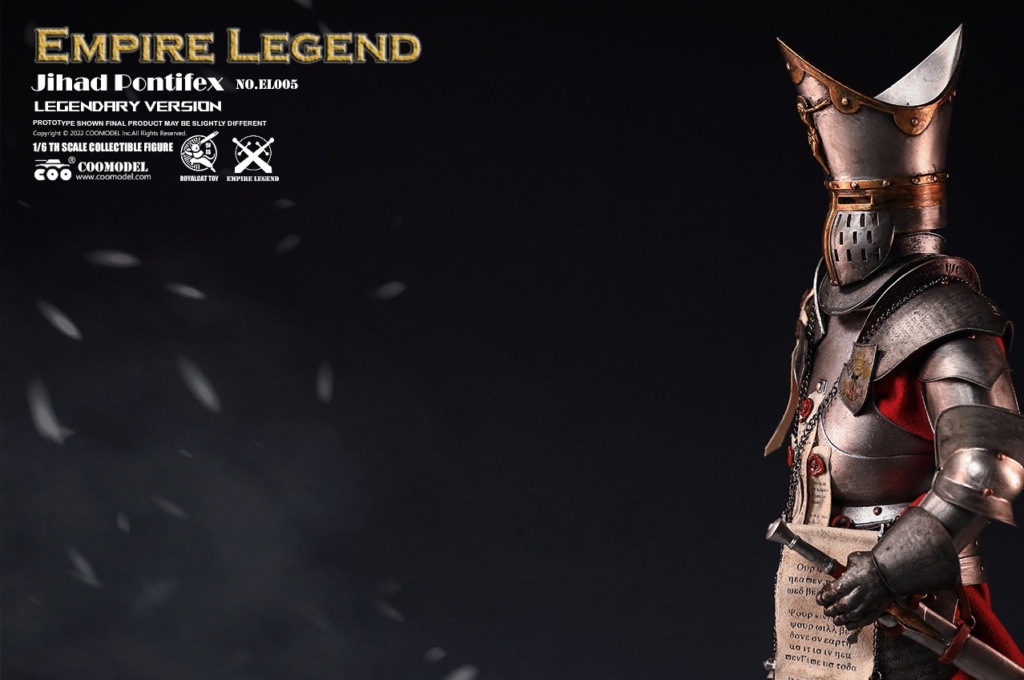 LegendsoftheEmpire - NEW PRODUCT: COOMODEL: 1/6 Legends of the Empire - Priesthood of The Holy War [Standard Edition/Legendary Edition] #EL004/EL005 19582610