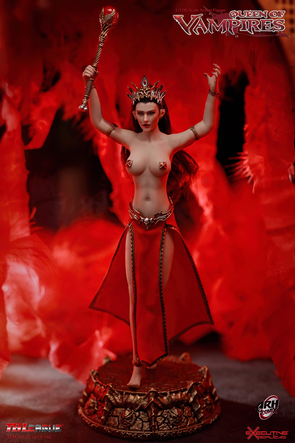 Fantasy - NEW PRODUCT: TBLeague: The first 1/12 movable doll - Arkhalla Queen / Bloodsucking Queen (PL2019-142) 19592610