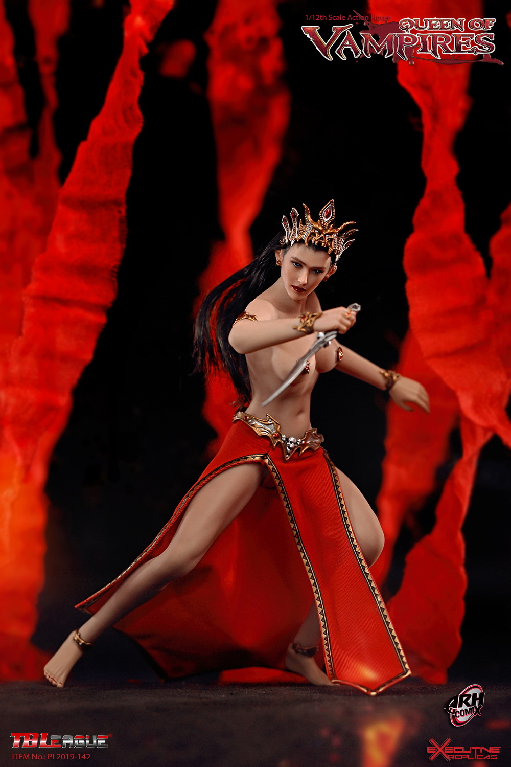 TBLeague - NEW PRODUCT: TBLeague: The first 1/12 movable doll - Arkhalla Queen / Bloodsucking Queen (PL2019-142) 19594510