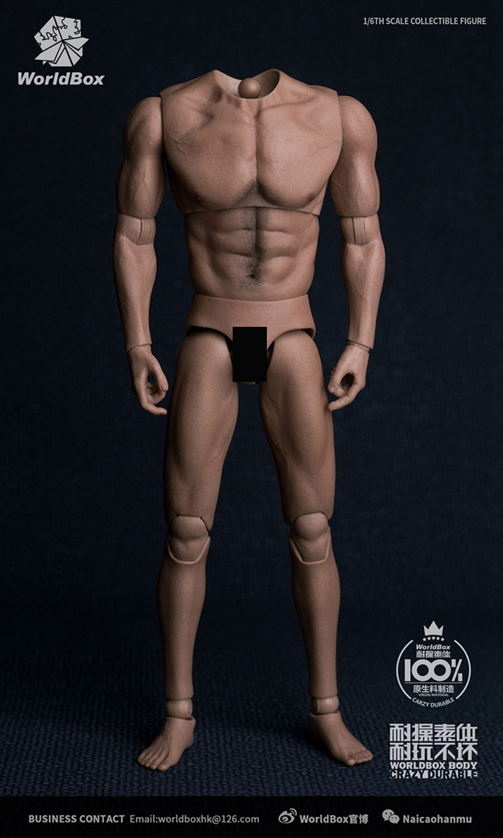 accessory - NEW PRODUCT: WORLDBOX: 1/6 resistance to the body - no neck wide shoulder version AT017 (for the US team, etc.) 1_copy11