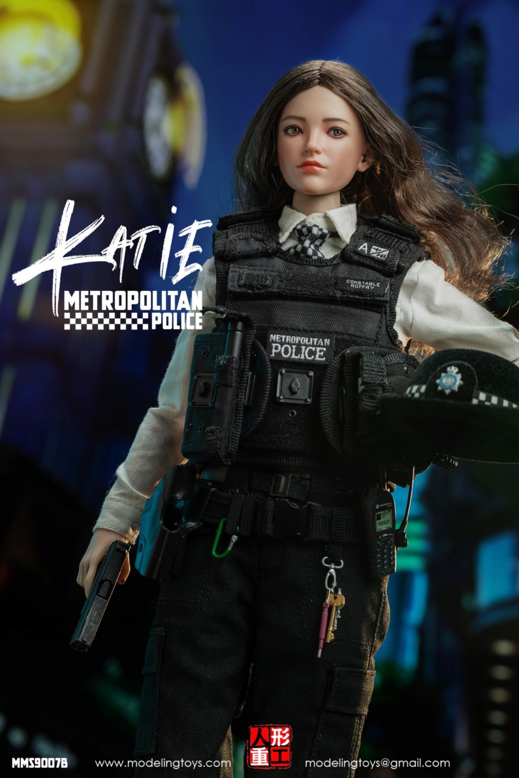 NEW PRODUCT: MODELING TOYS: 1/6 London Police Agency-Armed Police Chloe/Katy 1b24ed10