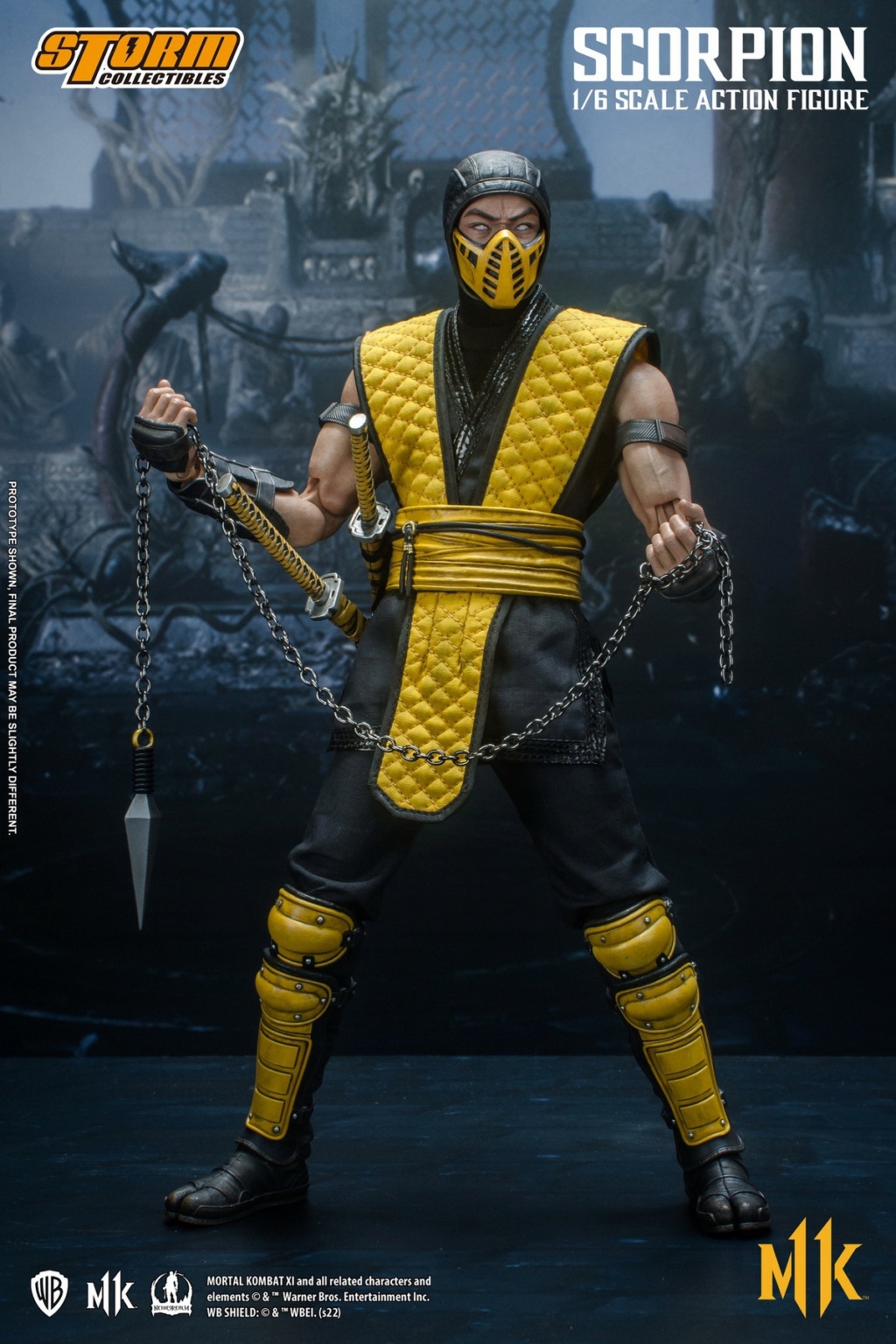 MortalKombat - NEW PRODUCT: Storm Toys: 1/6 "Mortal Kombat" Series - Scorpion/Scorpion Action Figure 1e08d910