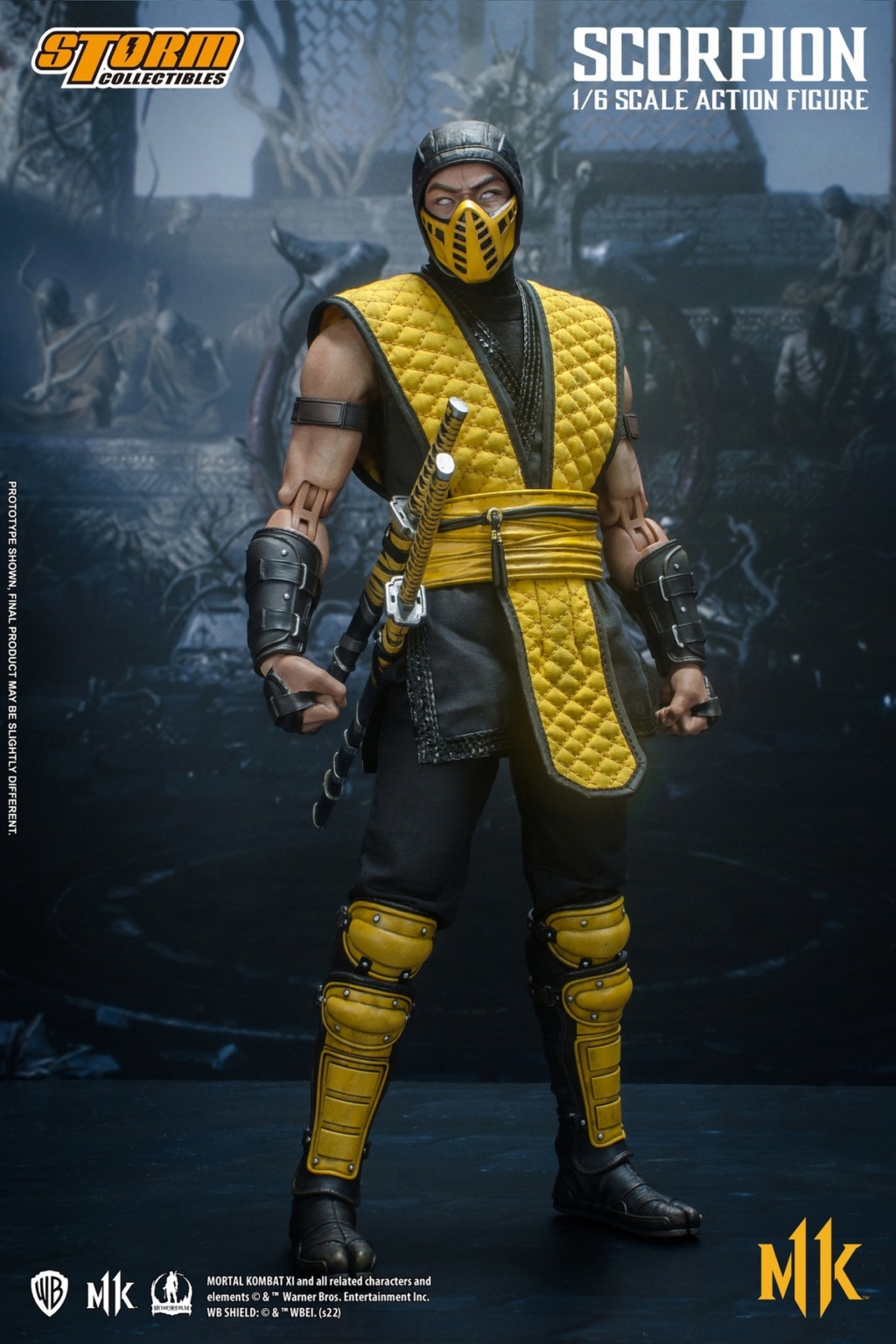 Scorpion - NEW PRODUCT: Storm Toys: 1/6 "Mortal Kombat" Series - Scorpion/Scorpion Action Figure 1eadc710