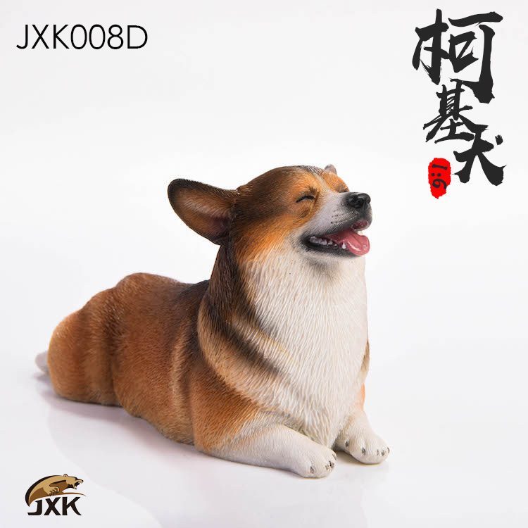 Dog - NEW PRODUCT: JxK Studio New: 1/6 Soldier Animals - Amazing Corgi Dogs (Jxk008) - Christmas Hat 20015611