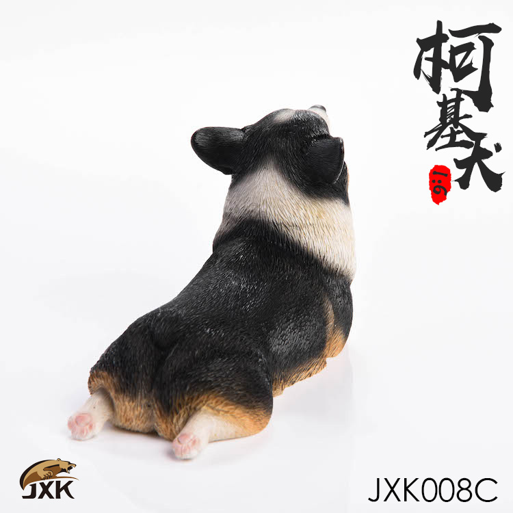 corgi - NEW PRODUCT: JxK Studio New: 1/6 Soldier Animals - Amazing Corgi Dogs (Jxk008) - Christmas Hat 20015810