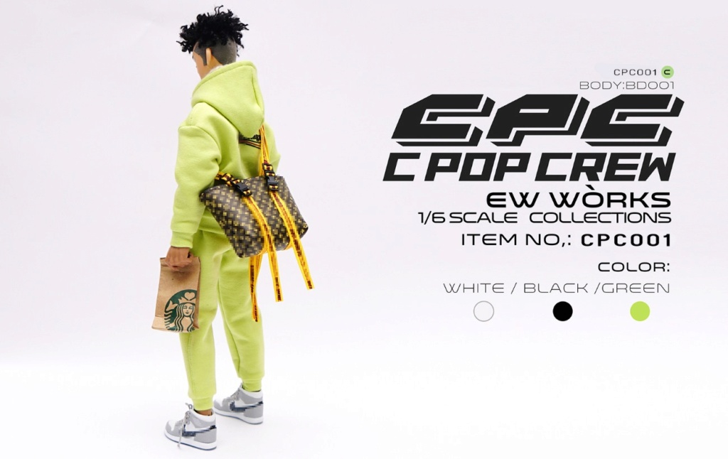 CPopCrew - NEW PRODUCT: CPop Crew: 1/6 Trendy Sports Sweatshirt Set [3 in total] (CPC001) 20035013