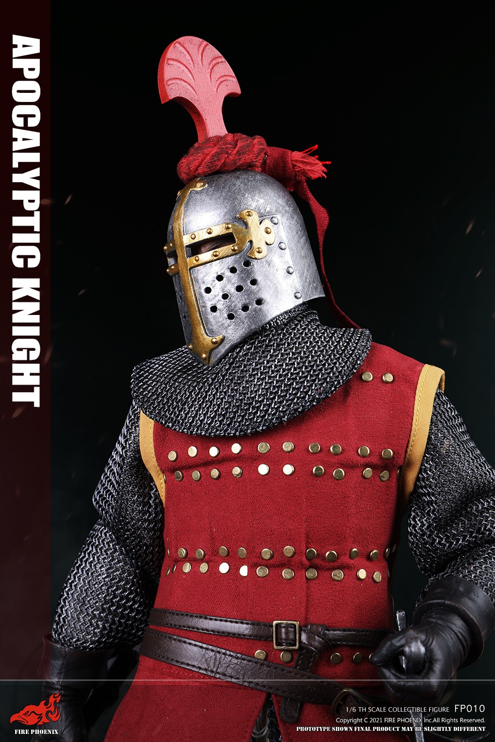 1 - NEW PRODUCT: FIRE PHOENIX: 1/6 Die Cast Alloy - Arrogant Knight, Fearless Knight, Fury Knight, Doom Knight and Suits 20143810
