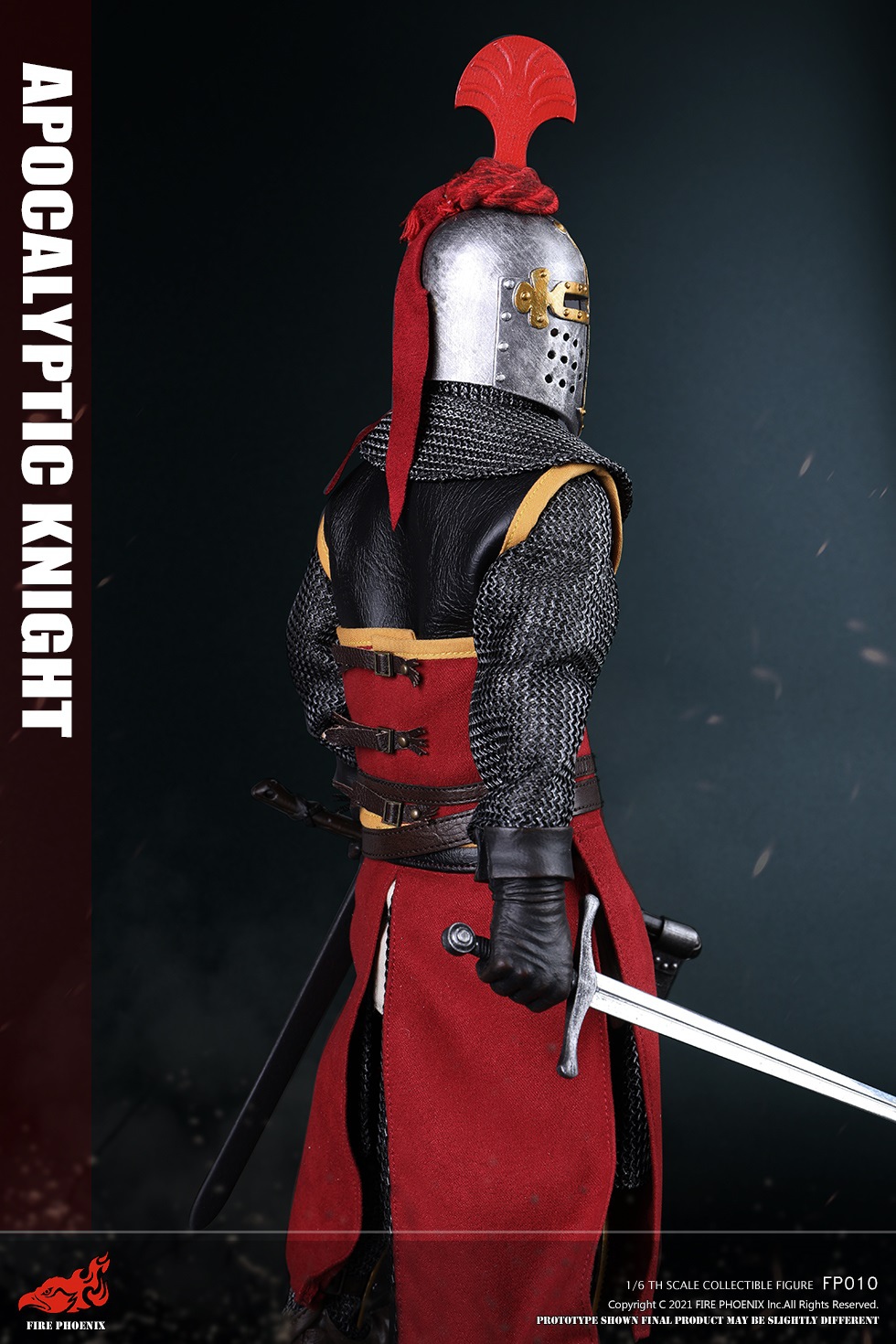 1 - NEW PRODUCT: FIRE PHOENIX: 1/6 Die Cast Alloy - Arrogant Knight, Fearless Knight, Fury Knight, Doom Knight and Suits 20144210