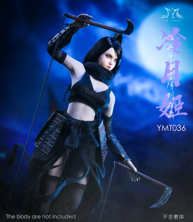 Fantasy - NEW PRODUCT: YMTOYS: [YMT-036] 1/6 Cold Moon Ninja Female Figure Accessories 2020_110