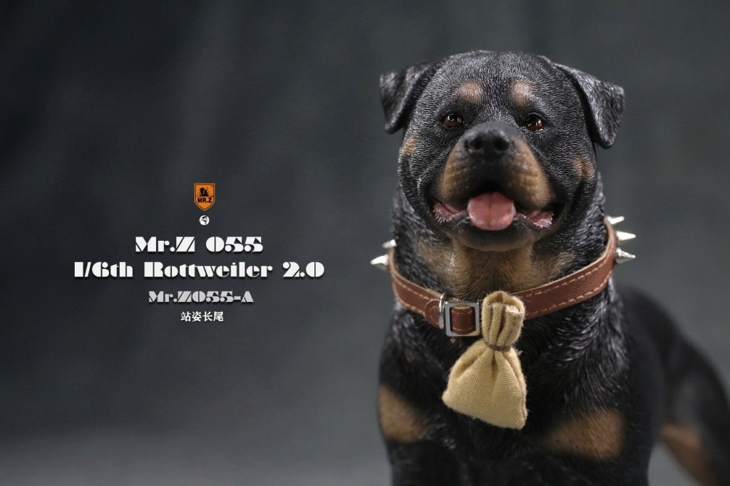 NEW PRODUCT: Mr. Z: 1/6 Imitation Animal No. 54-Rottweiler/Rottweiler (ABC Three) 20214610