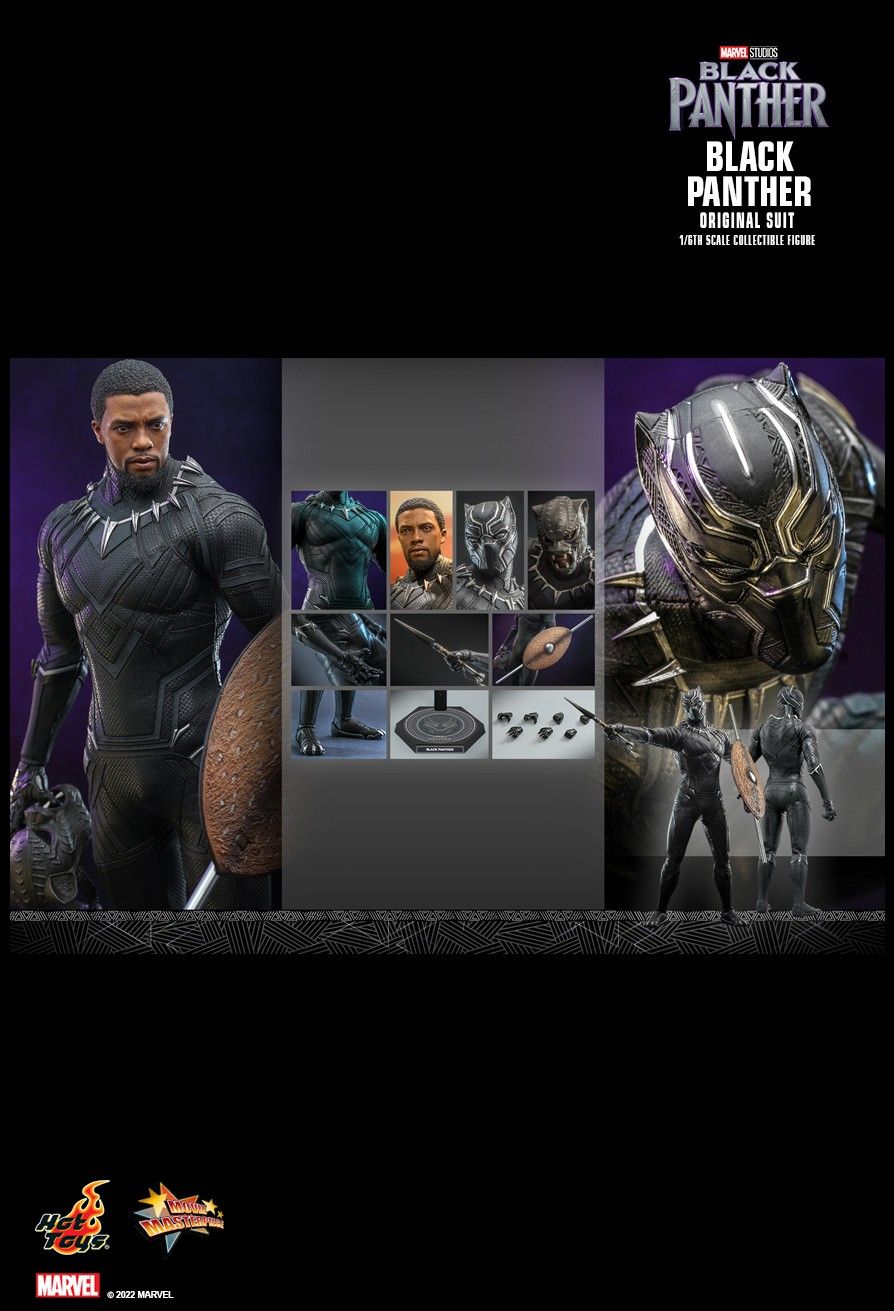 Marvel - NEW PRODUCT: HOT TOYS: BLACK PANTHER (LEGACY) BLACK PANTHER (ORIGINAL SUIT) 1/6TH SCALE COLLECTIBLE FIGURE 20216