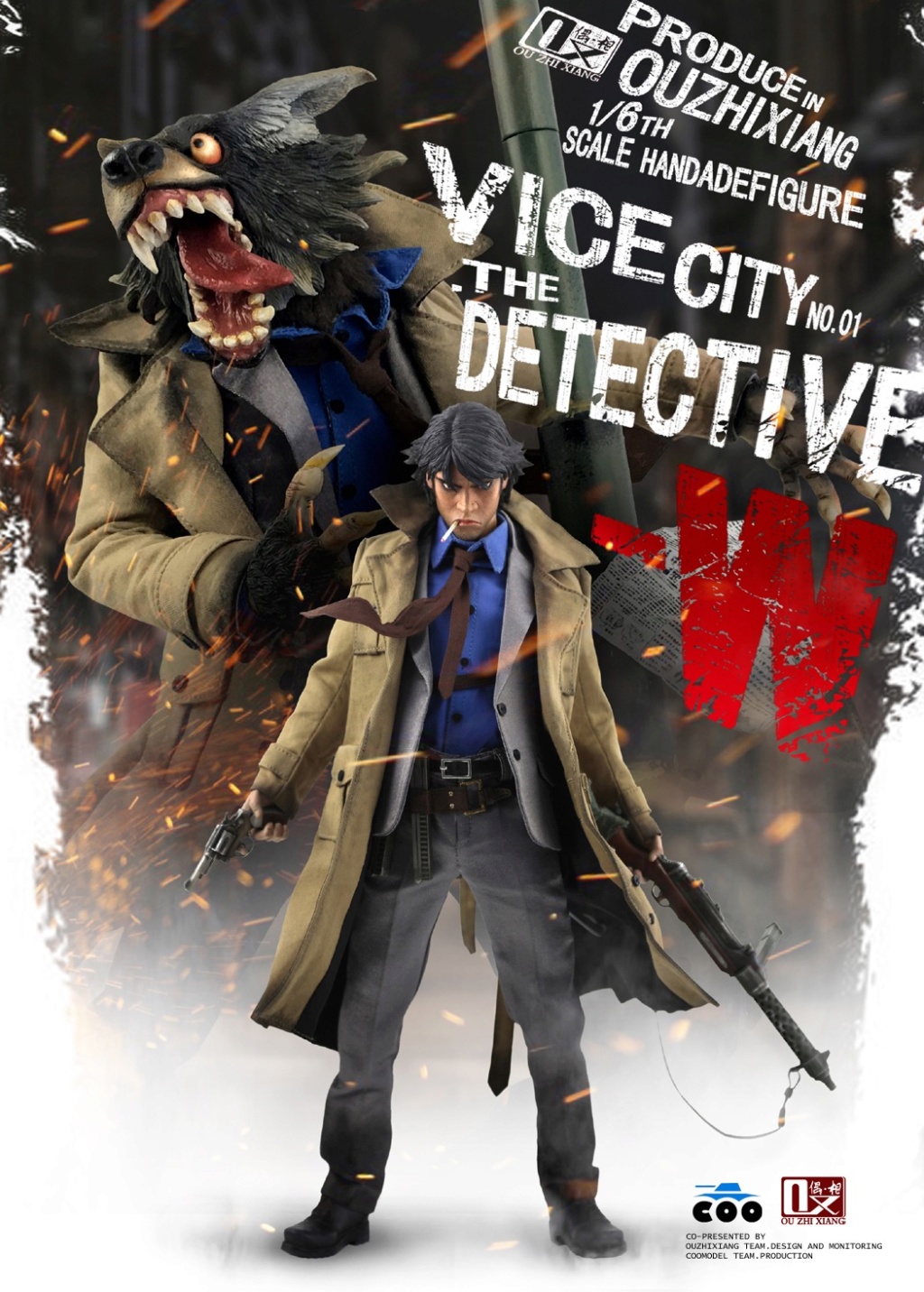 DetectiveW - NEW PRODUCT: COOMODEL X Even: 1/6 Vice City - Detective W [Standard Edition & Collector's Edition] - Four-headed configuration 20252010