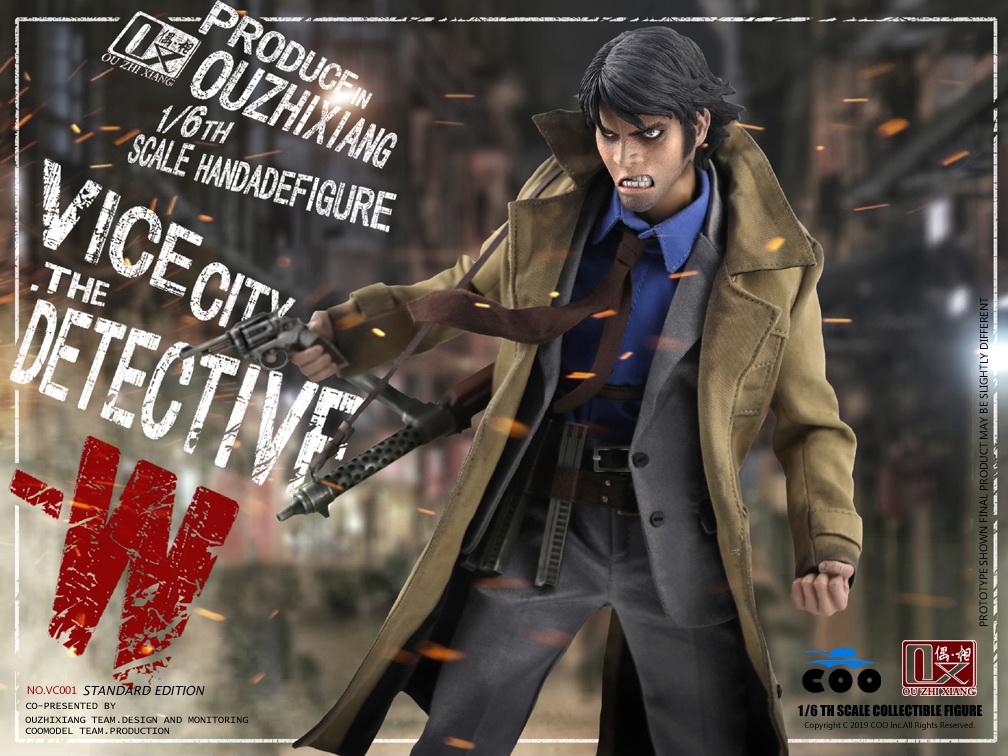 Even - NEW PRODUCT: COOMODEL X Even: 1/6 Vice City - Detective W [Standard Edition & Collector's Edition] - Four-headed configuration 20262010