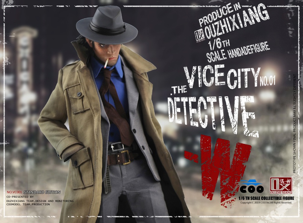 DetectiveW - NEW PRODUCT: COOMODEL X Even: 1/6 Vice City - Detective W [Standard Edition & Collector's Edition] - Four-headed configuration 20262610