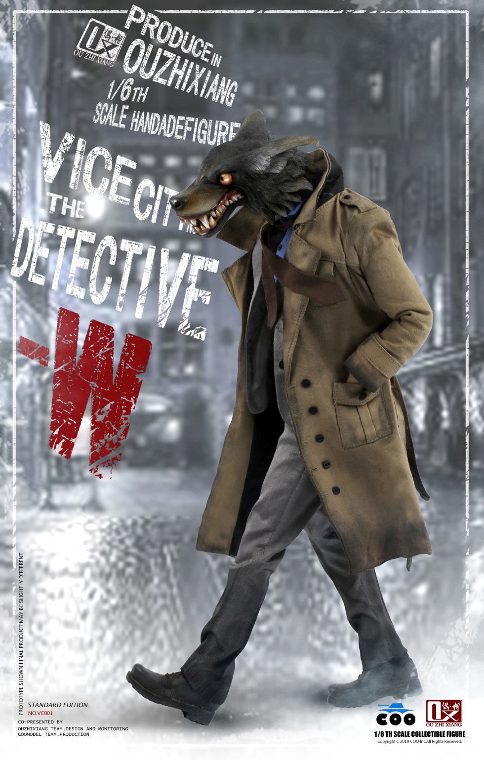 DetectiveW - NEW PRODUCT: COOMODEL X Even: 1/6 Vice City - Detective W [Standard Edition & Collector's Edition] - Four-headed configuration 20262710