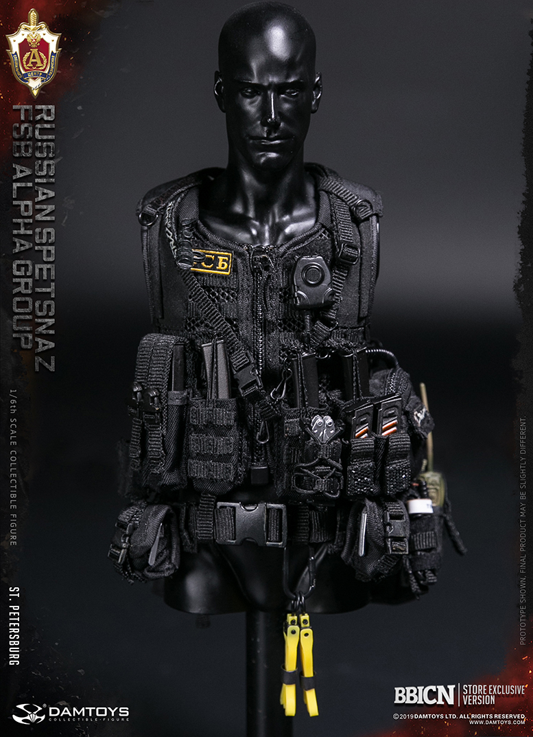 ModernMilitary - NEW PRODUCT: DAMTOYS: 1/6 Russian FSB Federal Security Service - Alpha Group St. Petersburg - Classic & Joint Edition 78071F 20273010