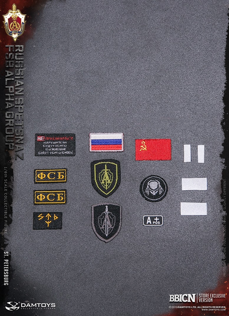 AlphaGroup - NEW PRODUCT: DAMTOYS: 1/6 Russian FSB Federal Security Service - Alpha Group St. Petersburg - Classic & Joint Edition 78071F 20274010