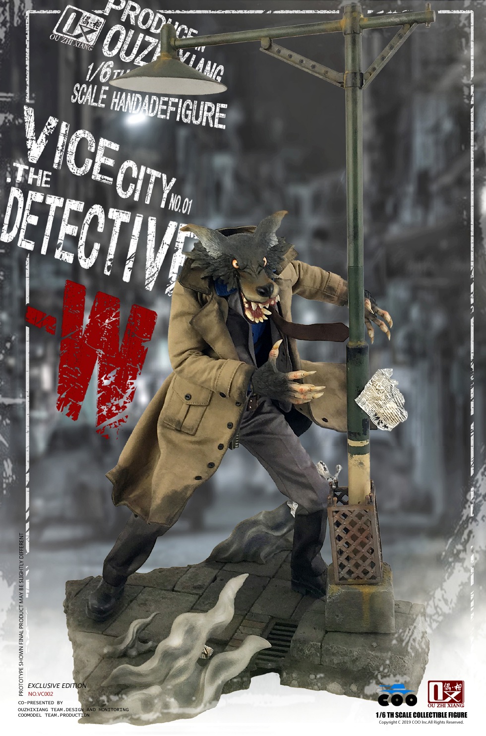 DetectiveW - NEW PRODUCT: COOMODEL X Even: 1/6 Vice City - Detective W [Standard Edition & Collector's Edition] - Four-headed configuration 20282712