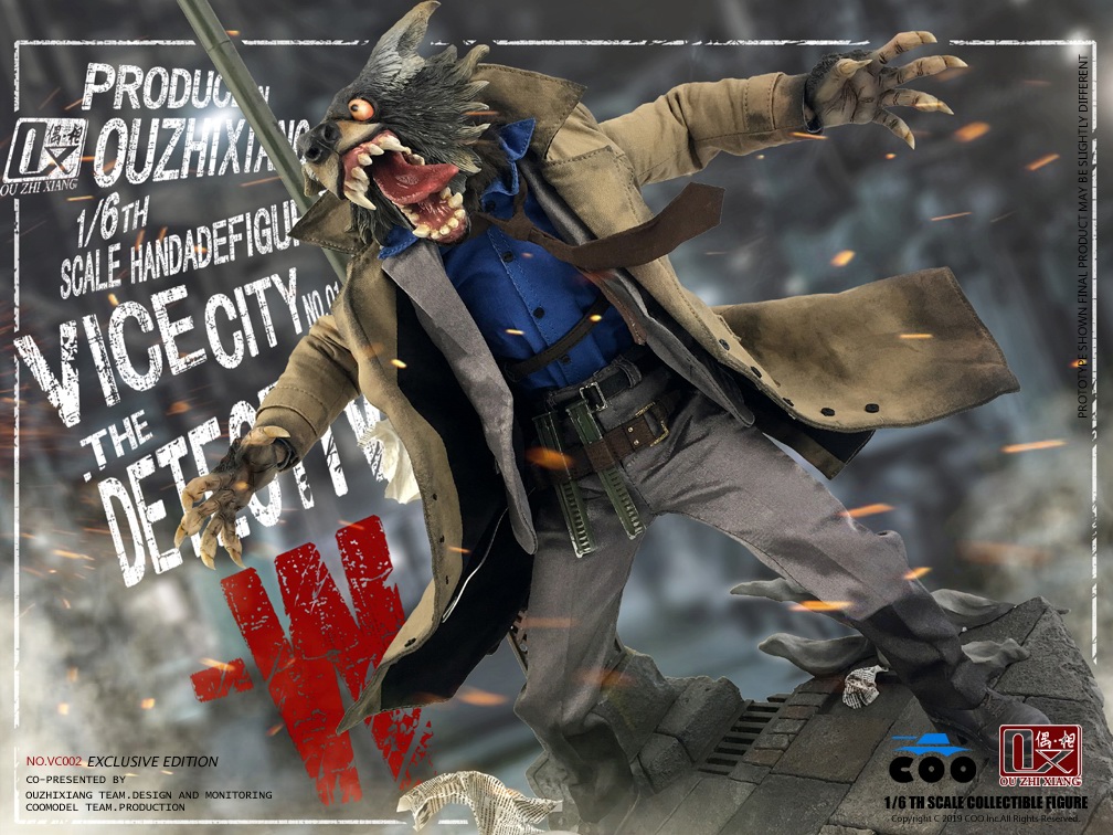 Stylized - NEW PRODUCT: COOMODEL X Even: 1/6 Vice City - Detective W [Standard Edition & Collector's Edition] - Four-headed configuration 20282812