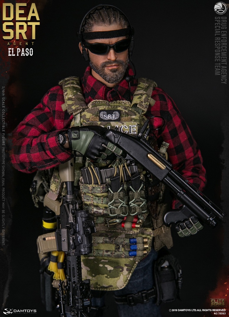 SpecialResponseTeame - NEW PRODUCT: DAMTOYS : 1/6 DEA SRT (Special Response Team) AGENT - EL PASO (78063#) 20325010